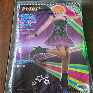 spirit 80’s purple funk halloween costume osfa